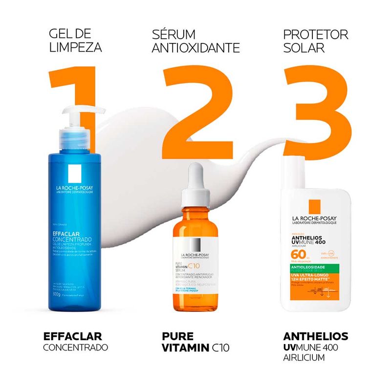 Protetor Solar Facial La Roche-Posay Anthelios Uvmune 400 Airlicium 40ml