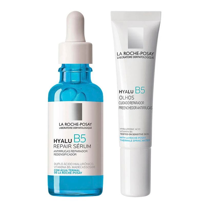 La Roche-Posay – Hyalu Kit – Sérum + Creme Olhos Anti-Idade Para Peles Maduras Kit