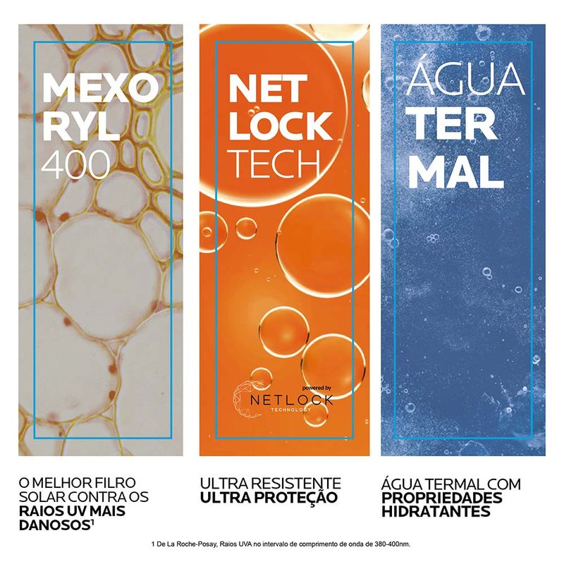 Protetor Solar Facial com Cor La Roche-Posay Anthelios Airlicium+ Fluido FPS50 6.0