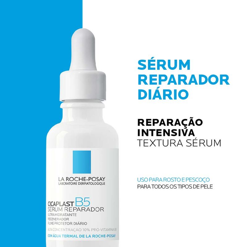Sérum Facial Reparador La Roche-Posay Cicaplast B5 30ml